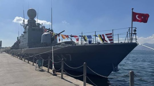 1 Temmuz Denizcilik ve Kabotaj Bayramı kutlamaları kapsamında TCG Fırtına