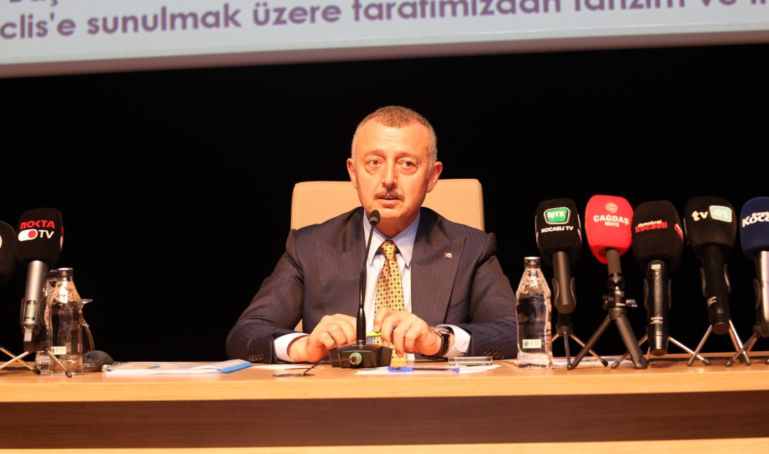 Kocaeli Büyükşehir Belediyesi'nin Haziran Ayı Meclis Toplantısı'nda bütçeye ilişkin önemli