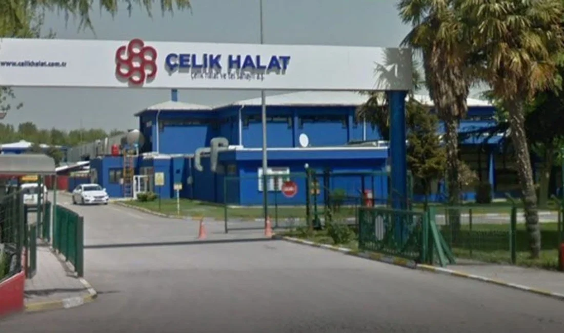 Kocaeli merkezli sanayi kuruluşlarından Çelik Halat ve Tel Sanayii A.Ş.’de