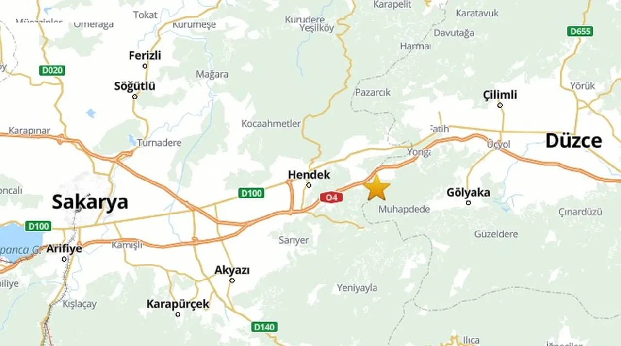 AFAD açıkladı: Düzce'de deprem!