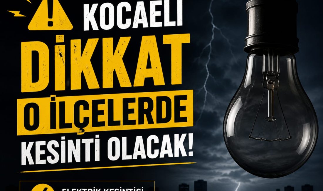 Sakarya Elektrik Dağıtım A.Ş. (SEDAŞ), 10.06.2026 Çarşamba günü Kocaeli genelinde