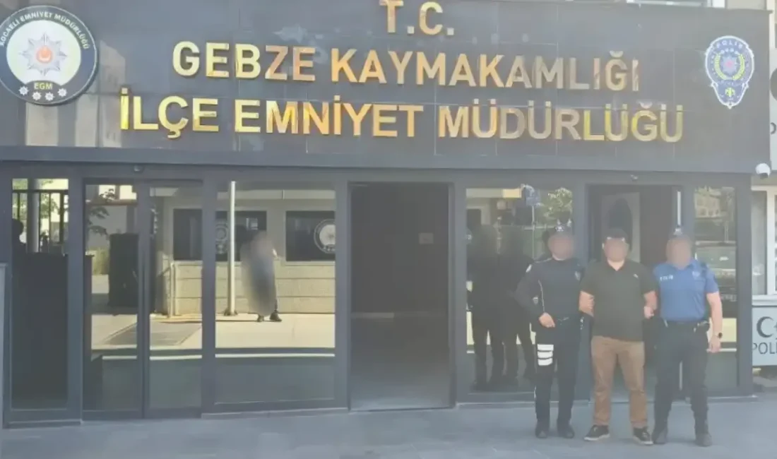 Kocaeli İl Emniyet Müdürlüğü ekiplerinin aranan şahısların yakalanmasına yönelik yürüttüğü