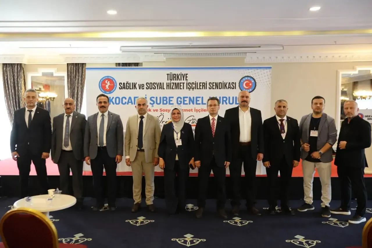 Sağlık-İş Kocaeli'de Meral Oğuz güven tazeledi
