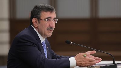 Cumhurbaşkanı Yardımcısı Cevdet Yılmaz, Türkiye Basın Federasyonu tarafından düzenlenen "Anadolu