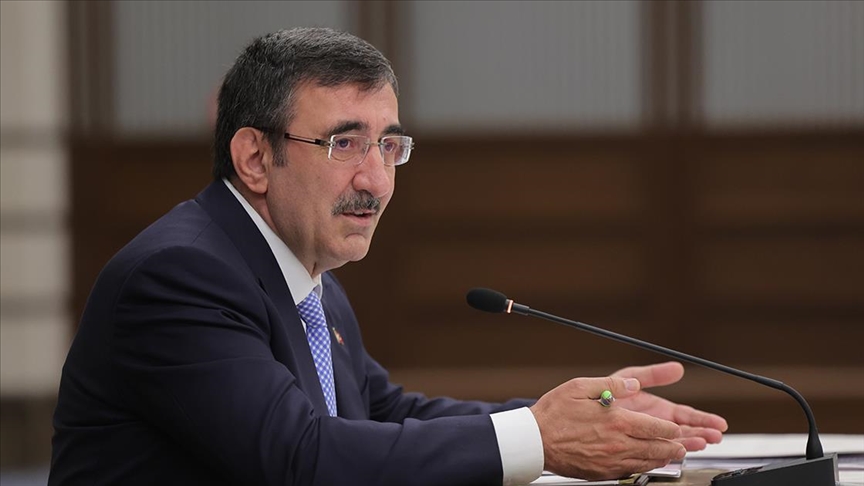 Cumhurbaşkanı Yardımcısı Cevdet Yılmaz, Türkiye Basın Federasyonu tarafından düzenlenen "Anadolu