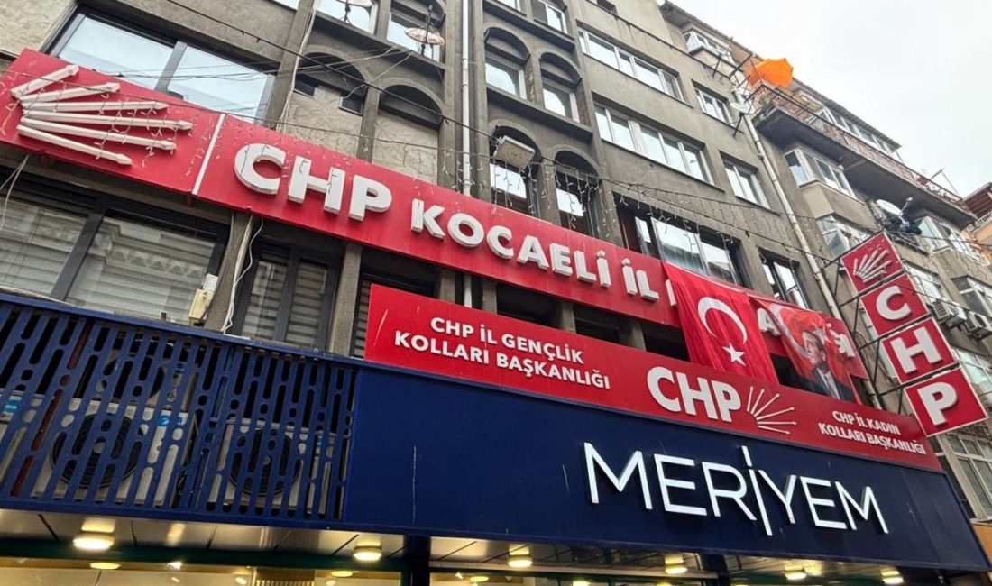 Cumhuriyet Halk Partisi'nin (CHP) Kocaeli'deki