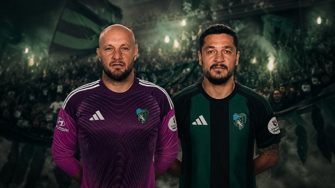 Kocaelispor’un yeşil-siyahlı formayla özdeşleşen ve camianın sevgisini kazanan iki kaptanı