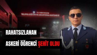 Yalova'daki 18'inci Ana Üs Komutanlığı'nda gerçekleştirilen eğitim sırasında rahatsızlanan Hava