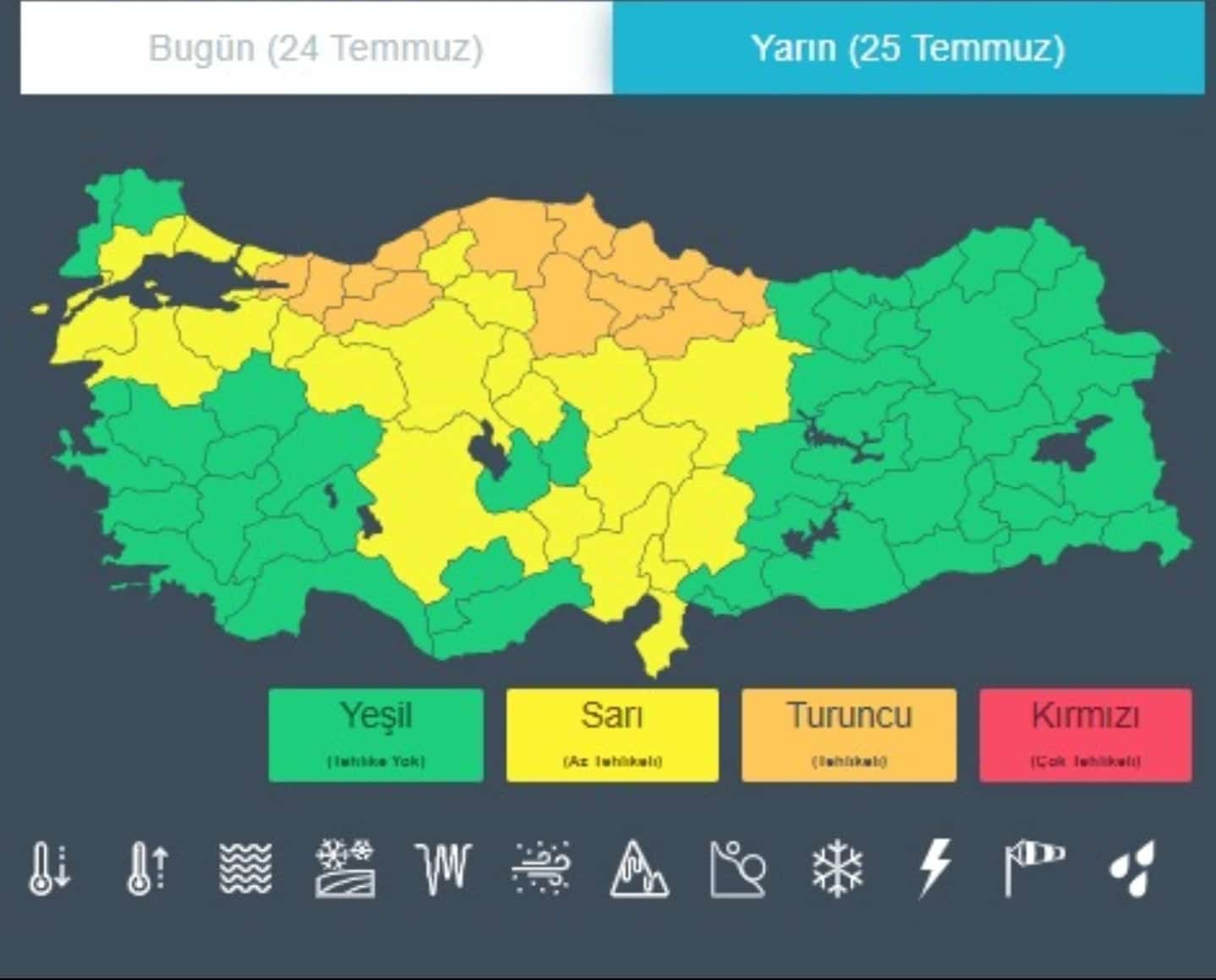 Kocaeli'de turuncu kodlu alarm: Valilikten kritik uyarı!