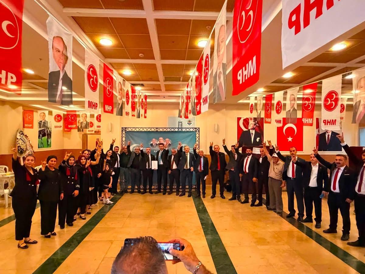 MHP Dilovası 7. Olağan Kongresini Yoğun Katılımla Gerçekleştirdi