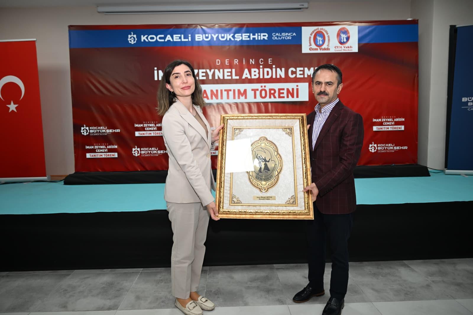 Derince İmam Zeynel Abidin Cemevi Tanıtım Töreni Aktaş ve Büyükakın’ın Katılımlarıyla Gerçekleşti