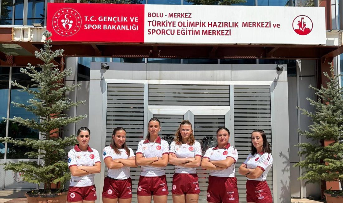 Körfez Gençlerbirliği Spor Kulübü'nün 6 kadın ragbi sporcusu Avrupa'ya yola