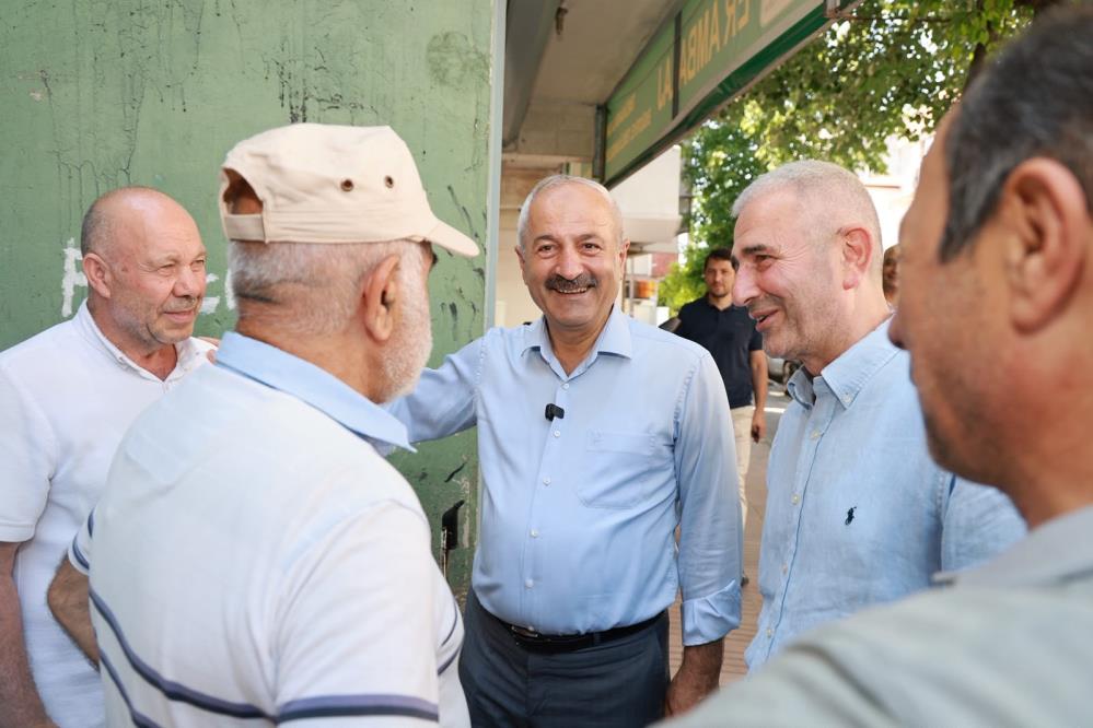 Başkan Büyükgöz Arapçeşme'de Esnafın Nabzını Tuttu