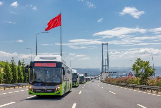 Kocaeli Büyükşehir Belediyesi, 795 araçlık otobüs filosunun büyük bölümünü CNG'li