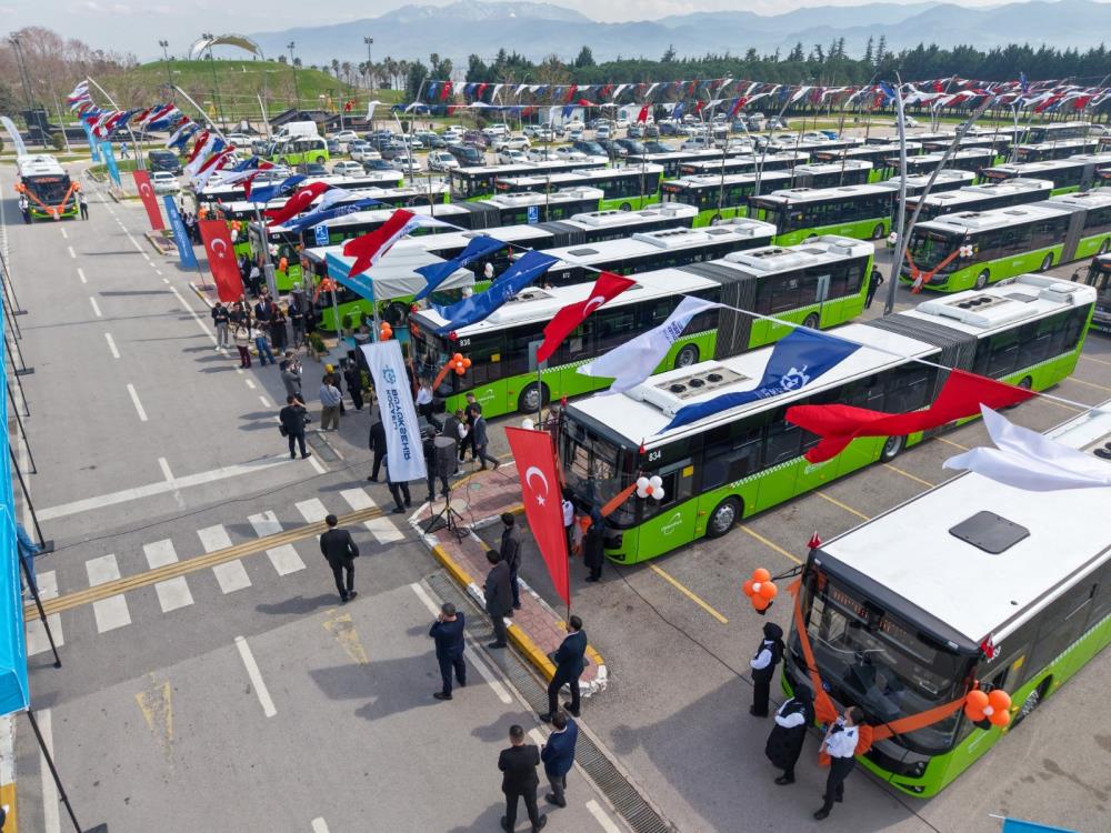 Kocaeli'de çevreci otobüs dönemi büyüyor!