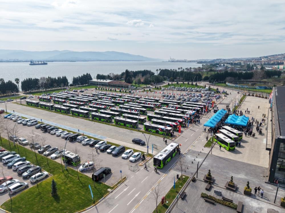 Kocaeli'de çevreci otobüs dönemi büyüyor!