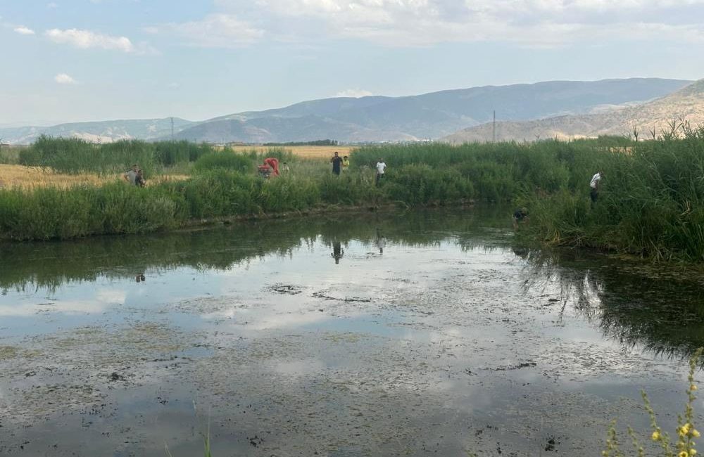Muş'un Sungu beldesinde dün öğleden sonra yürekleri yakan trajik bir