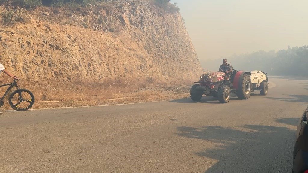 Son dakika alevler ormana sıçradı: İlçede büyük seferberlik!