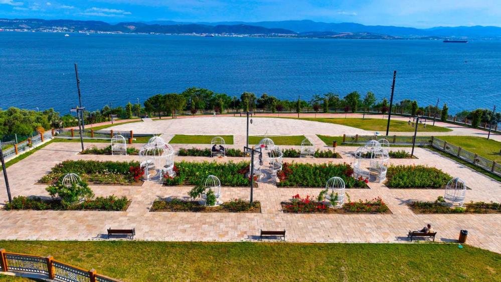 Darıca'da huzurun adresi Millet Bahçesi: Ziyaretçilerin gözdesi oldu!
