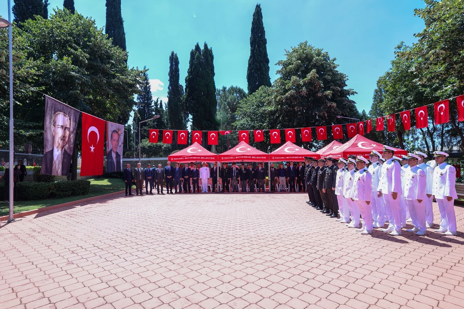 Kocaeli'de 15 Temmuz şehitleri dualarla anıldı
