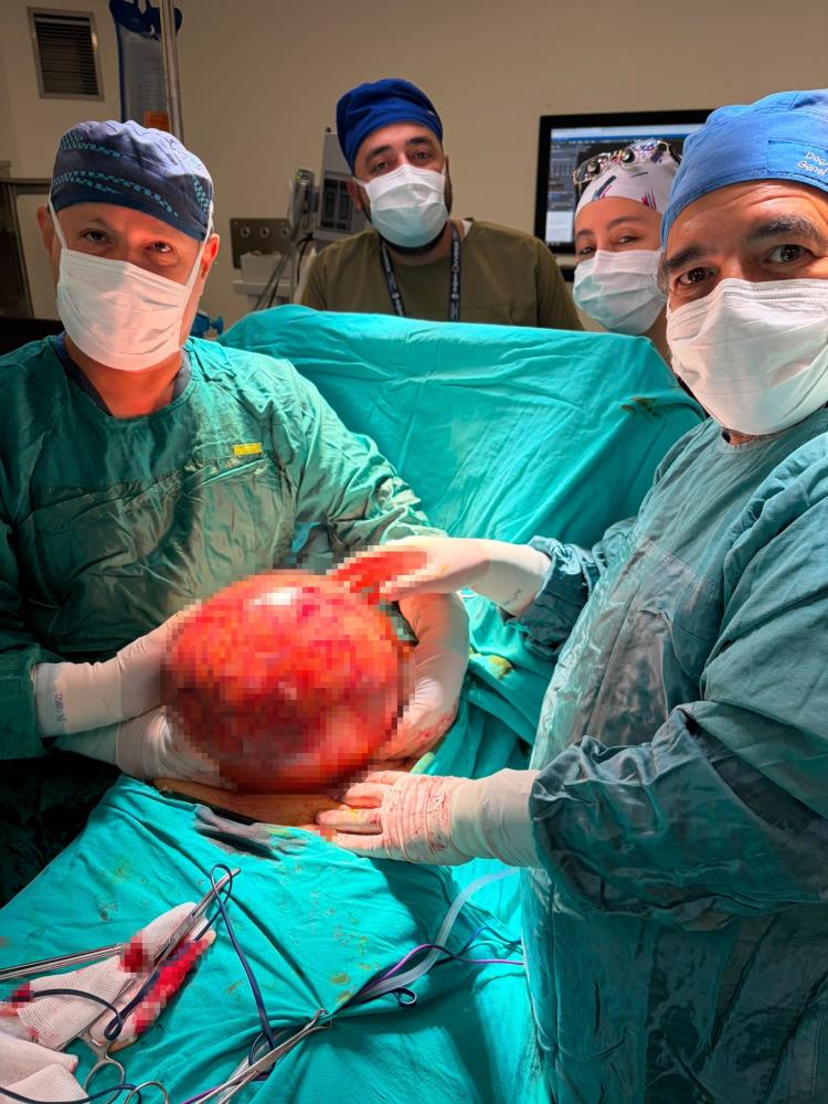 Kocaeli'de doktorları şaşırtan olay: Tam 6,5 kilogram geldi!
