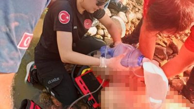 Gümüşhane’nin Şiran ilçesi, Kelkit Çayı’nda yaşanan trajik bir boğulma vakasıyla