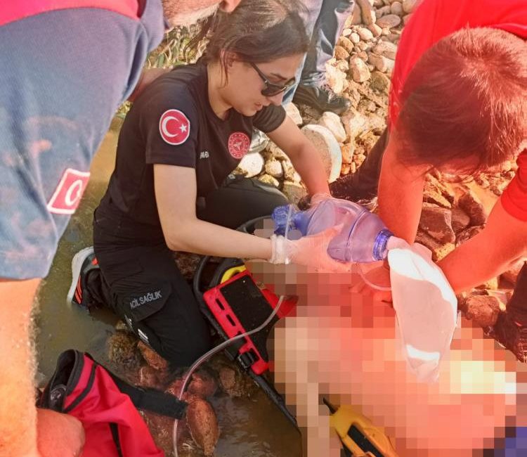 Gümüşhane’nin Şiran ilçesi, Kelkit Çayı’nda yaşanan trajik bir boğulma vakasıyla