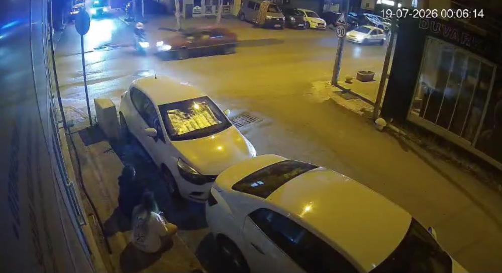 Kocaeli'nin Gebze ilçesinde gece saatlerinde