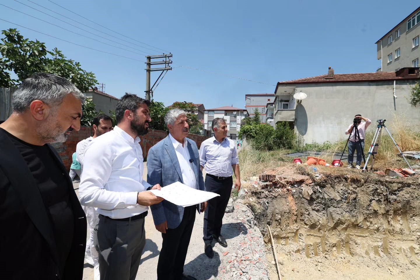 Semt konağı için ilk kazı başladı
