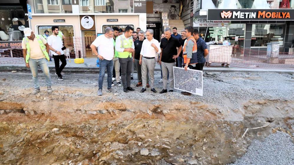 Dev projelere yakın takip! Hayri Baraçlı sahaya indi