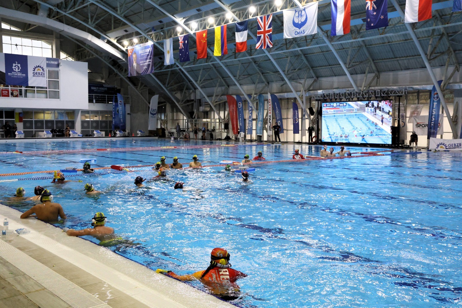 Sualtı Hokeyi Dünya Şampiyonası Kocaeli'de tamamlandı