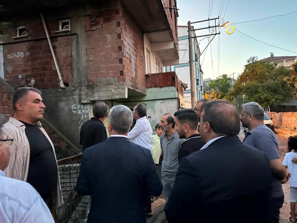 Yangınzede aileye Başkan Ömeroğlu'ndan destek ziyareti