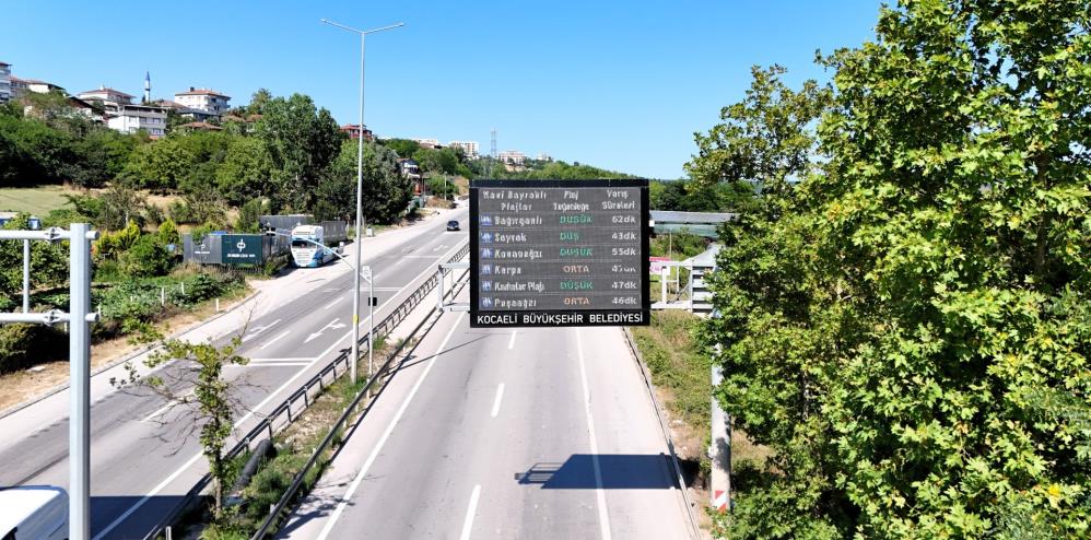 Kocaeli'nin akıllı plaj sistemi hizmete girdi