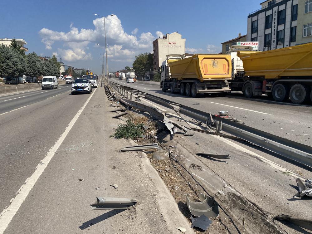 D-100’de facianın eşiğinden dönüldü: Trafik kilit!
