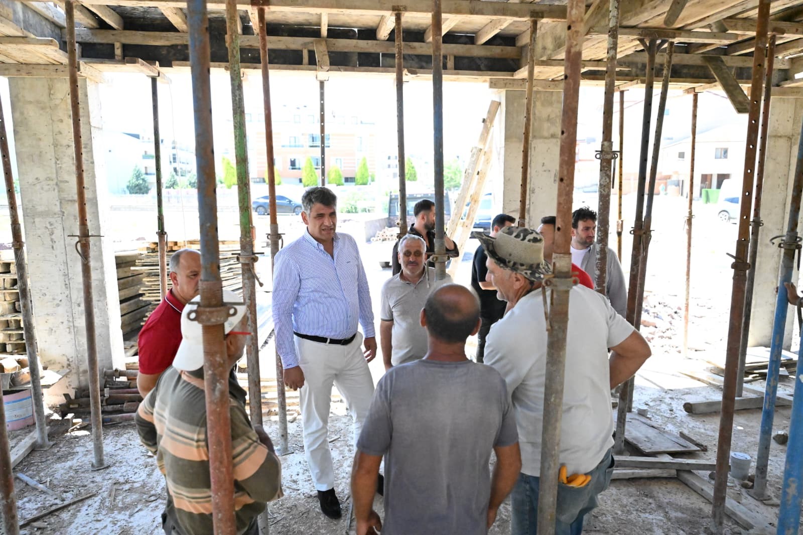 Kartepe'deki yeni Polis Merkezi Amirliği inşaatı yükseliyor