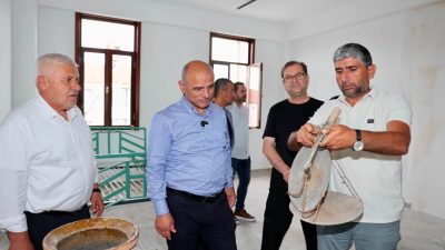 Körfez Belediyesi tarafından Yeniyalı Mahallesi'nde hayata geçirilen Taşköprü Kültür Evi projesinde sona