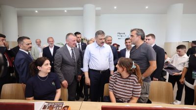 İçişleri Bakanı Mustafa Çiftçi, Kocaeli programının sonunda ziyaret ettiği Alev