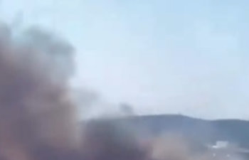 Kocaeli'nin sanayi ilçelerinden Gebze, korkutan bir yangın. Kirazpınar Mahallesi'nde faaliyet