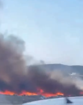 Kocaeli'nin sanayi ilçelerinden Gebze, korkutan