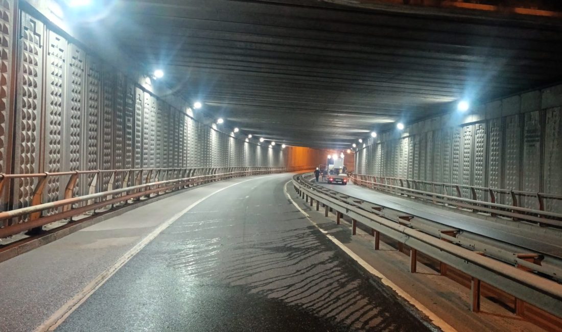 Kocaeli Büyükşehir Belediyesi, Gebze Eskihisar Feribot Yolu Alt Geçidi’nde kapsamlı