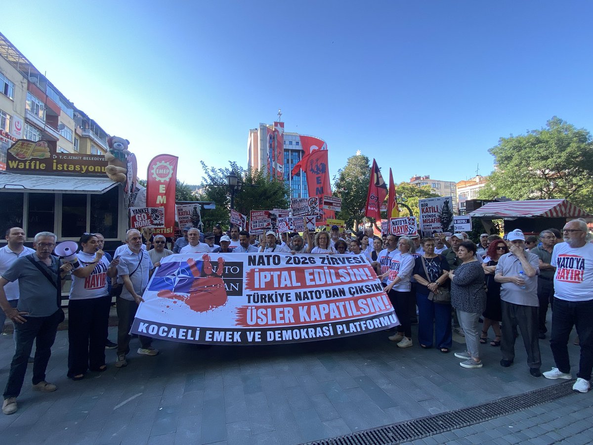 NATO zirvesi öncesi Kocaeli'de ortalık karıştı: Gözaltılar var!