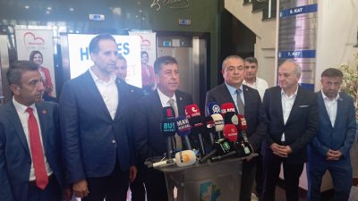 CHP Yerel Yönetimler Heyeti, sabah saatlerinde gerçekleştirilen operasyonlarla gözaltına alınan