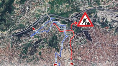 Kocaeli Büyükşehir Belediyesi, İzmit Gazanfer Bilge Bulvarı’nda (Santral Rampası) üstyapı