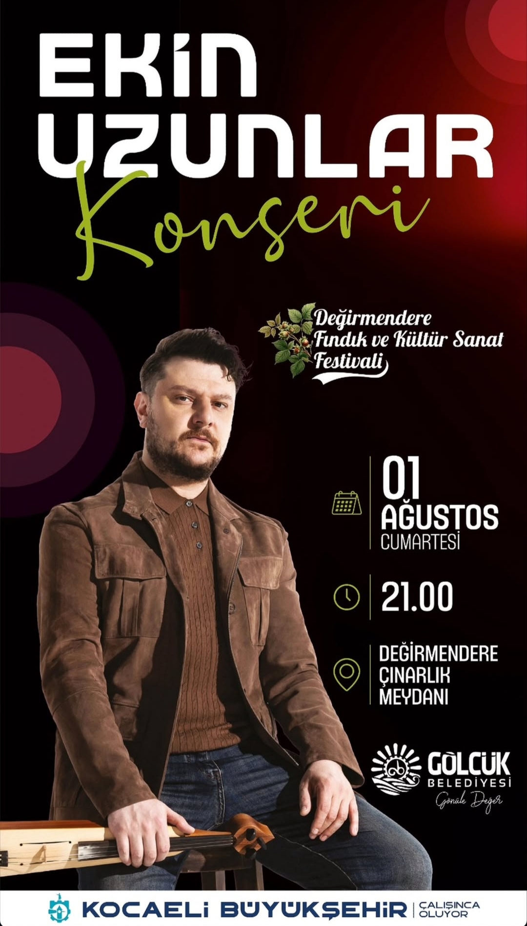 Kocaeli'de festival heyecanı: Ekin Uzunlar sahne alacak