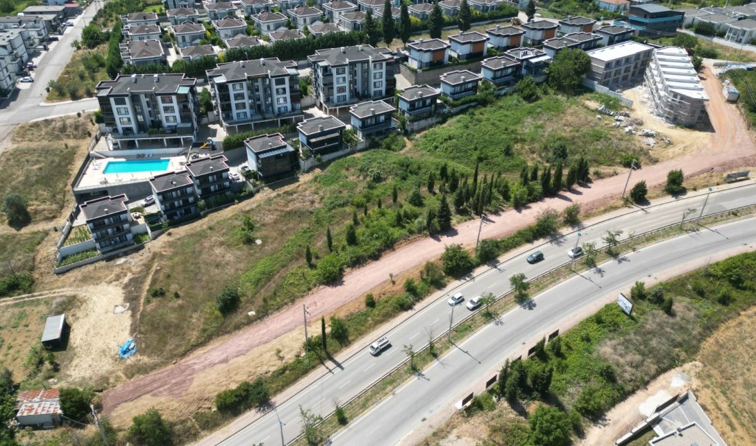 İzmit Belediyesi Fen İşleri Müdürlüğü, Kabaoğlu Mahallesi Mandalina Ağacı Sokak’ta