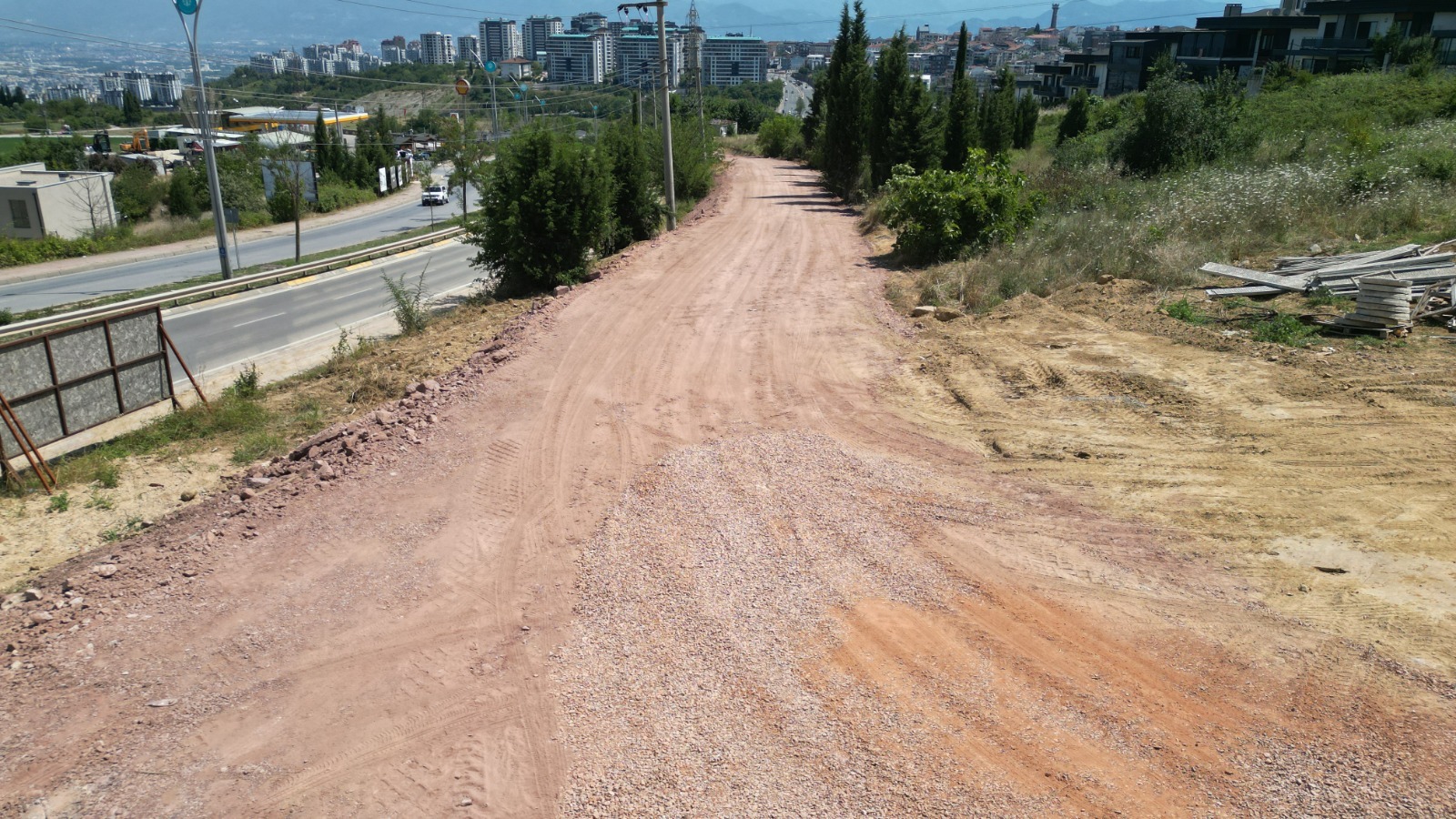 İzmit Belediyesinden Kabaoğlu’na yeni imar yolu