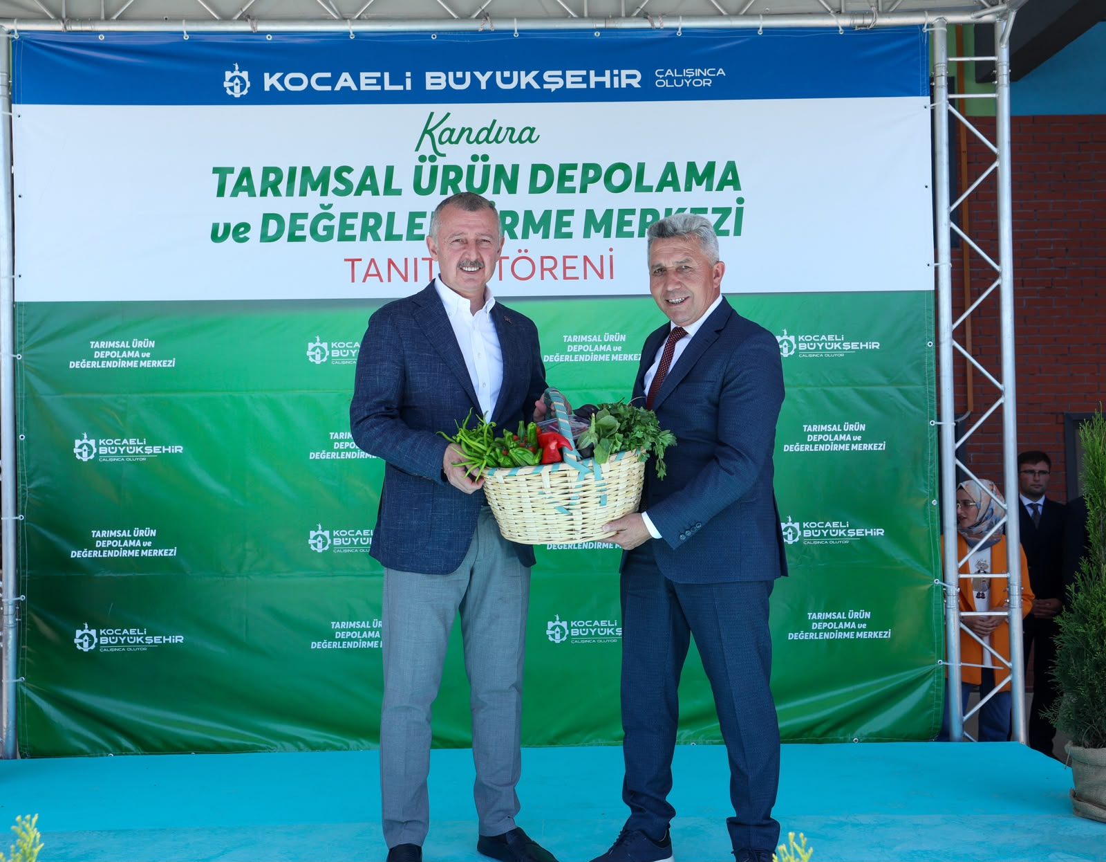 Başkan Büyükakın: “Siz yeter ki üretin, biz daima yanınızdayız”