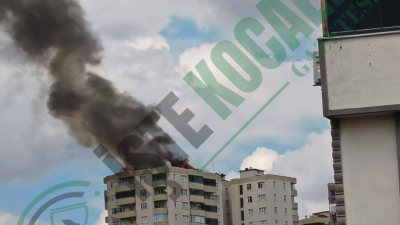 Kocaeli'nin Gebze ilçesine bağlı Barış Mahallesi’nde yer alan bir binada,