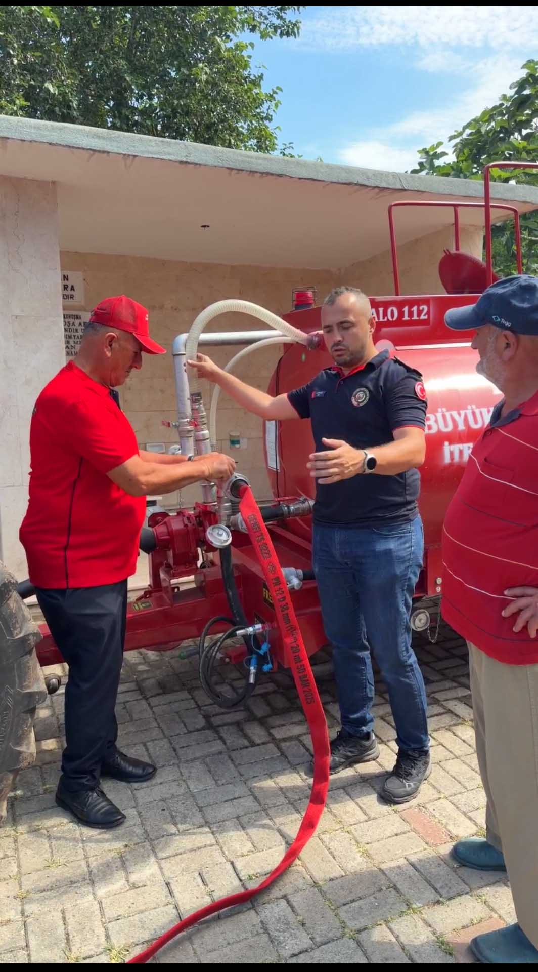 Mahallelerde yangın bilinci Büyükşehir’le güçleniyor