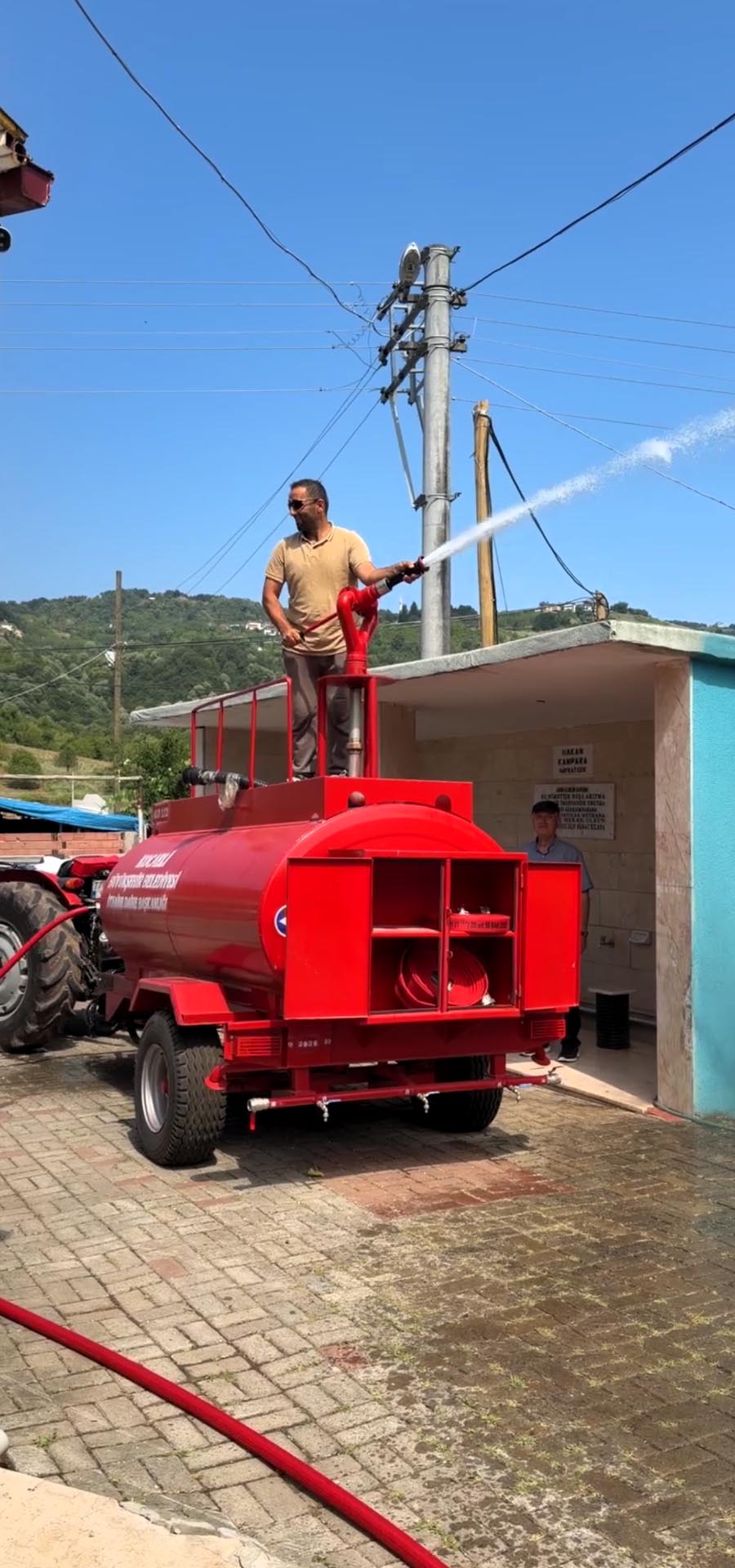 Mahallelerde yangın bilinci Büyükşehir’le güçleniyor